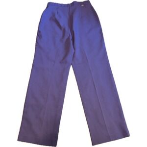 Vintage Levis Sta-Prest Purple High Waisted Straight Leg Trousers Womens 16